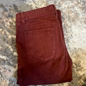 Ann Taylor - Maroon/Red- The Skinny Modern Fit - Size 2